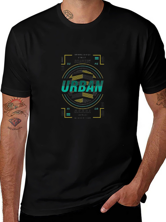 Urban Graphic Print Tee - Modern Streetwear