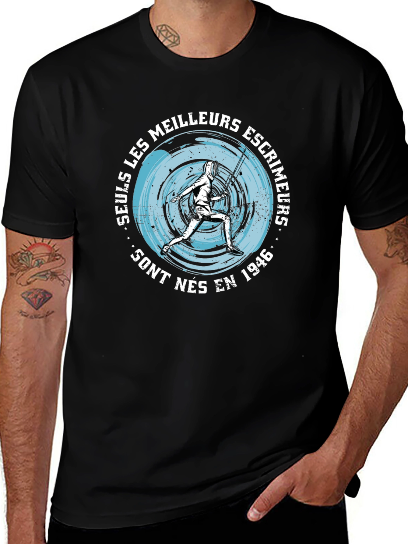 Fencing T-Shirt - Seuls Les Meilleurs Escrimeurs