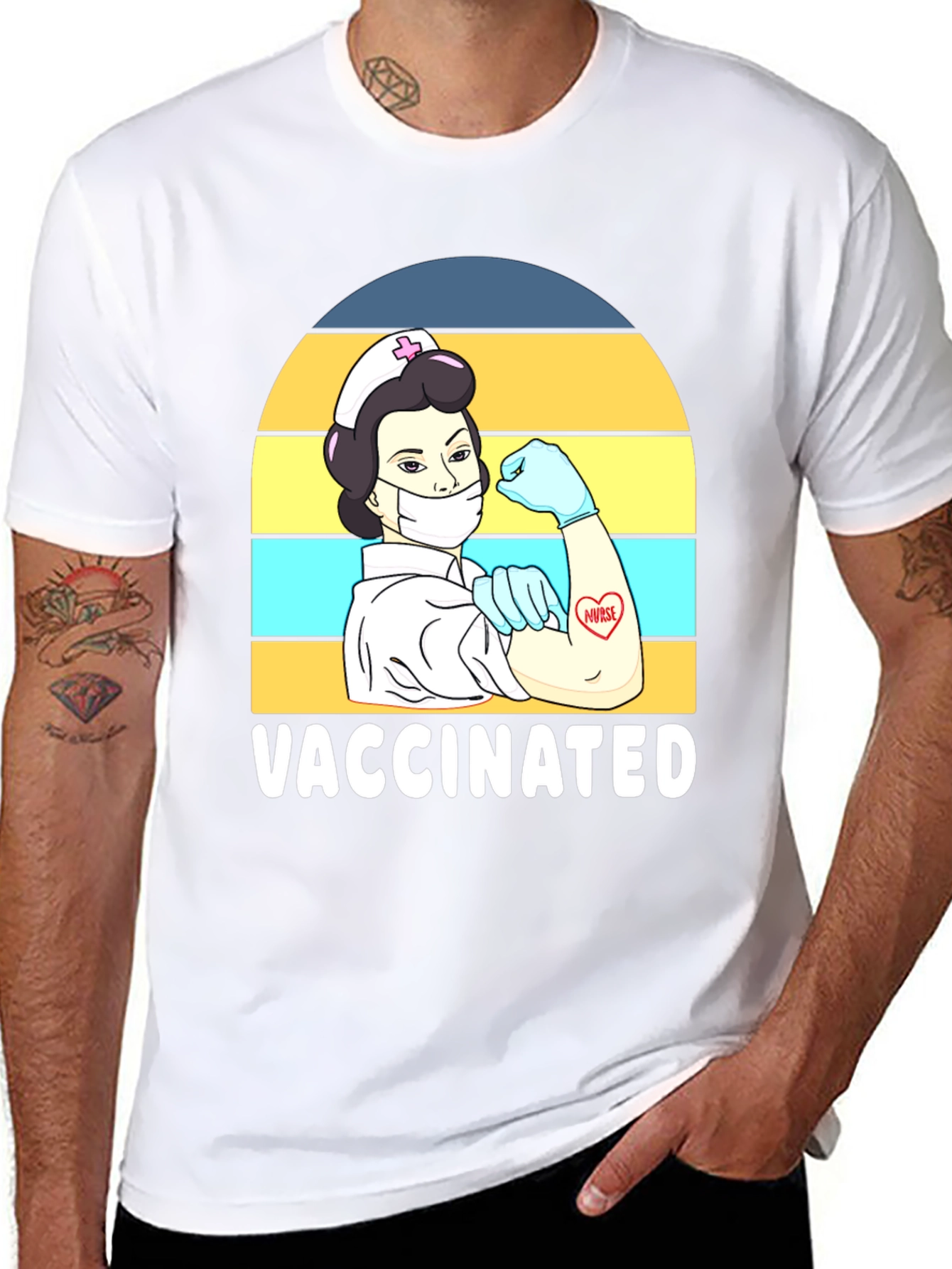 Vaccinated Nurse T-Shirt