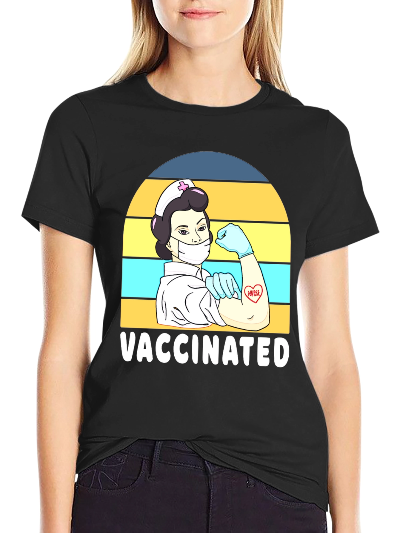 Vaccinated Nurse T-Shirt