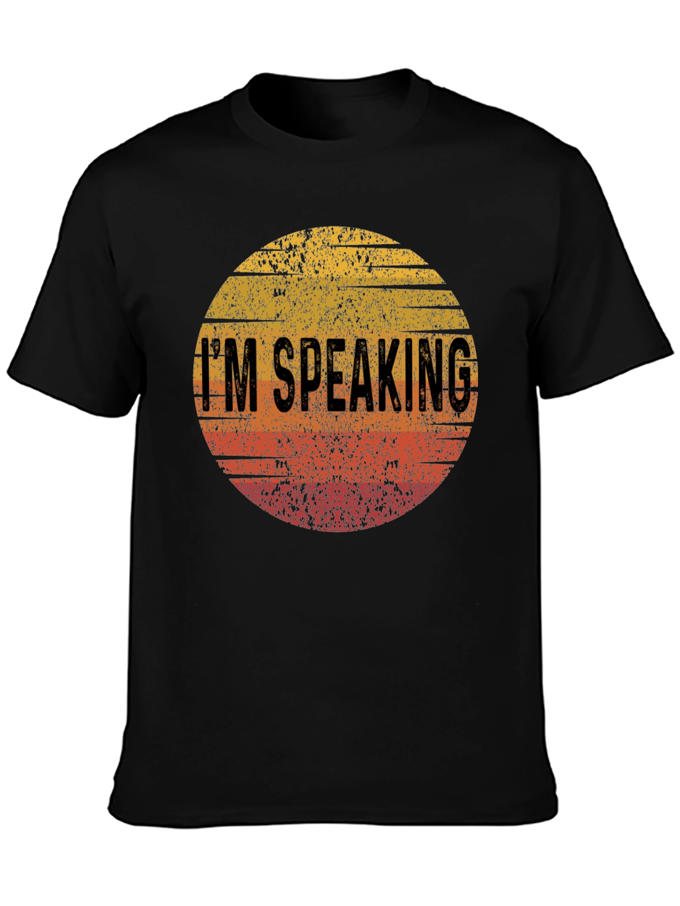 Im Speaking Retro Sunset T-Shirt