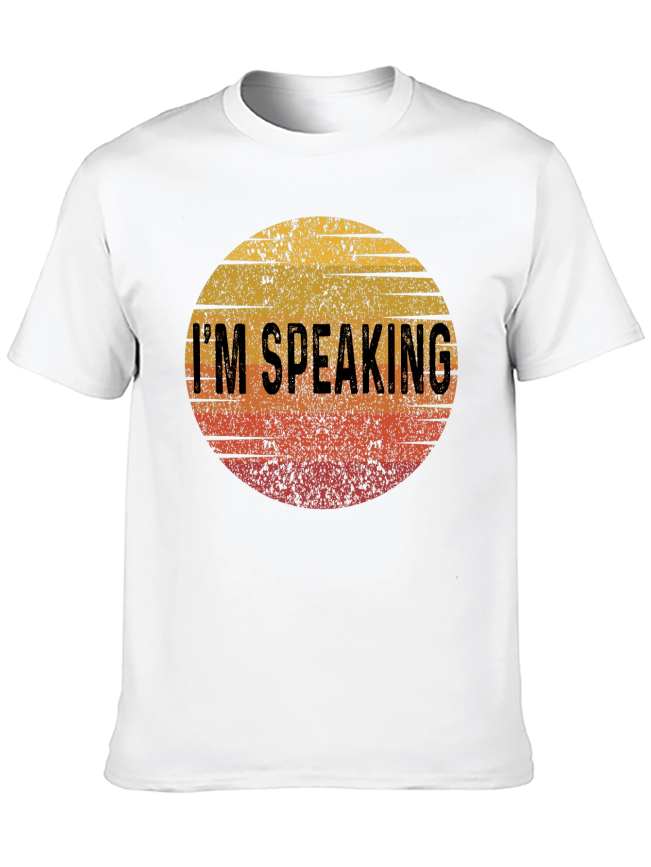 Im Speaking Retro Sunset T-Shirt