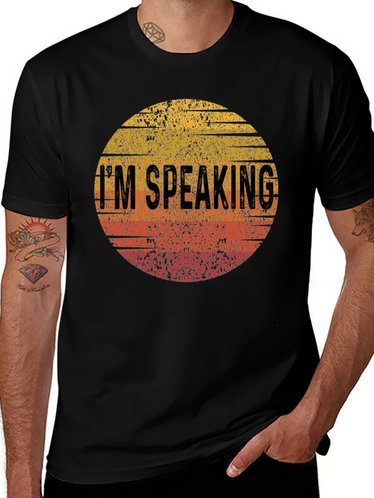 Im Speaking Retro Sunset T-Shirt