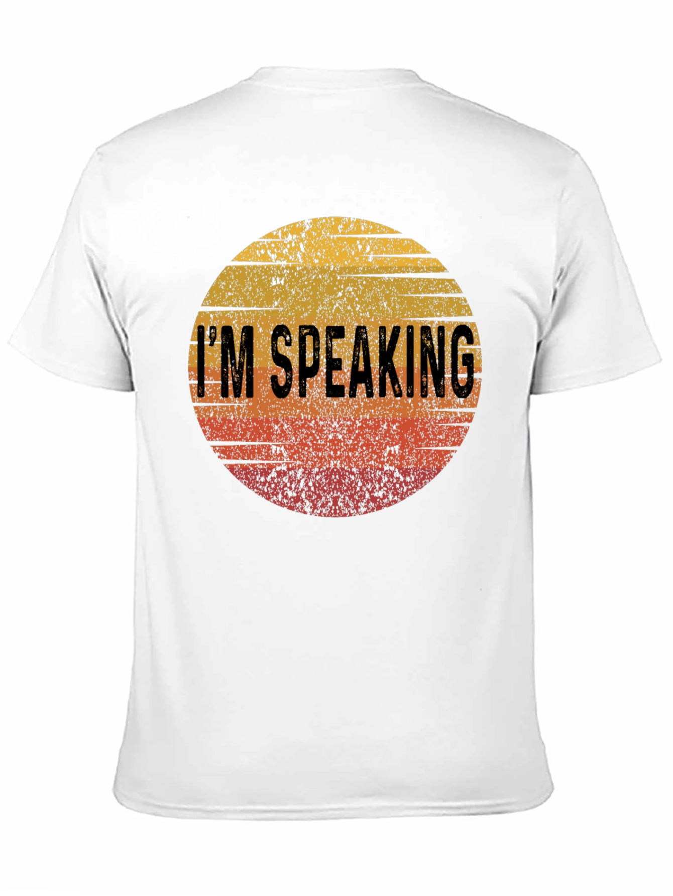 Im Speaking Retro Sunset T-Shirt