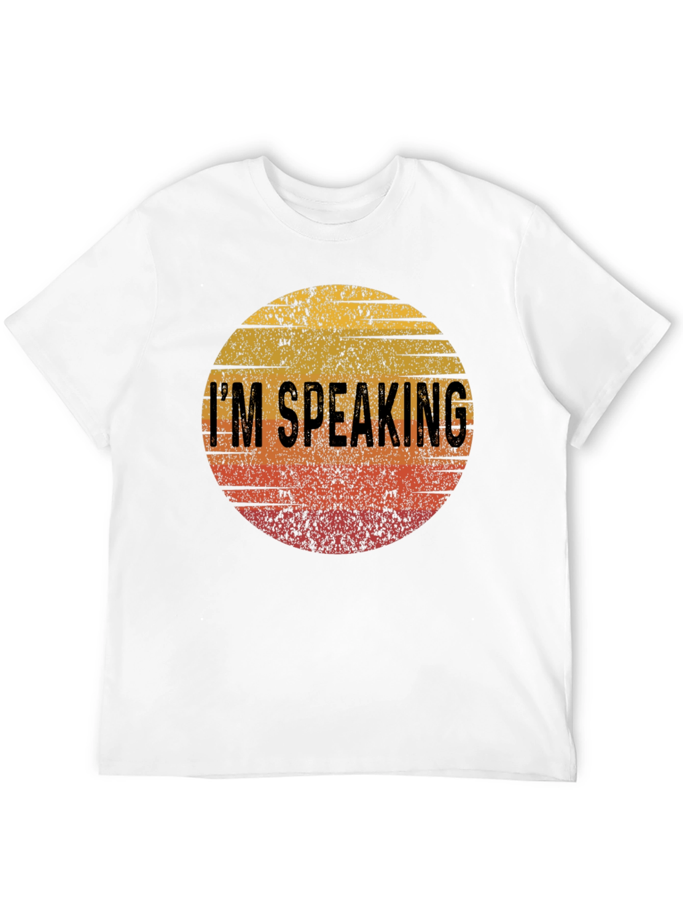 Im Speaking Retro Sunset T-Shirt
