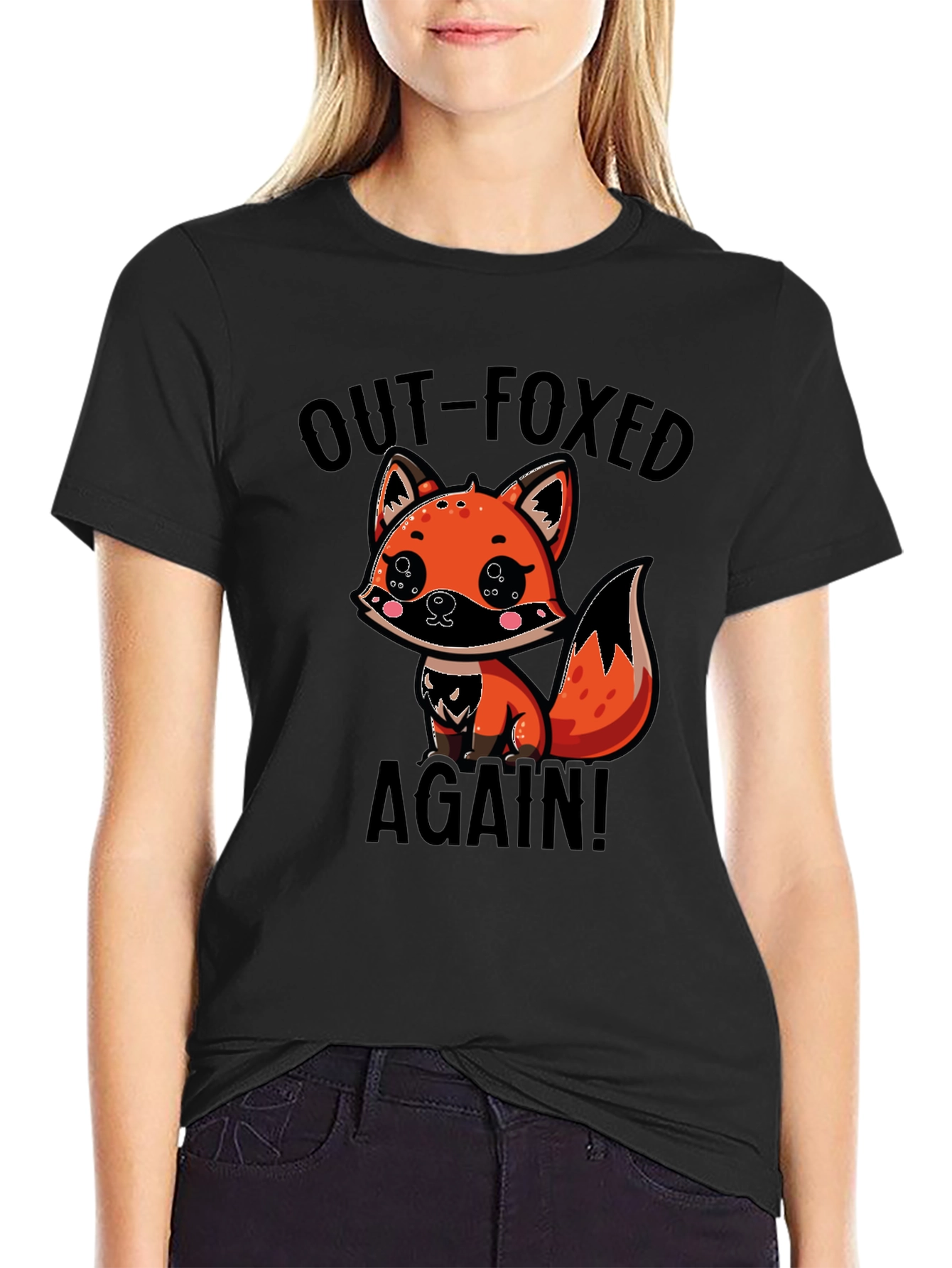 Out-Foxed Again! Graphic T-Shirt