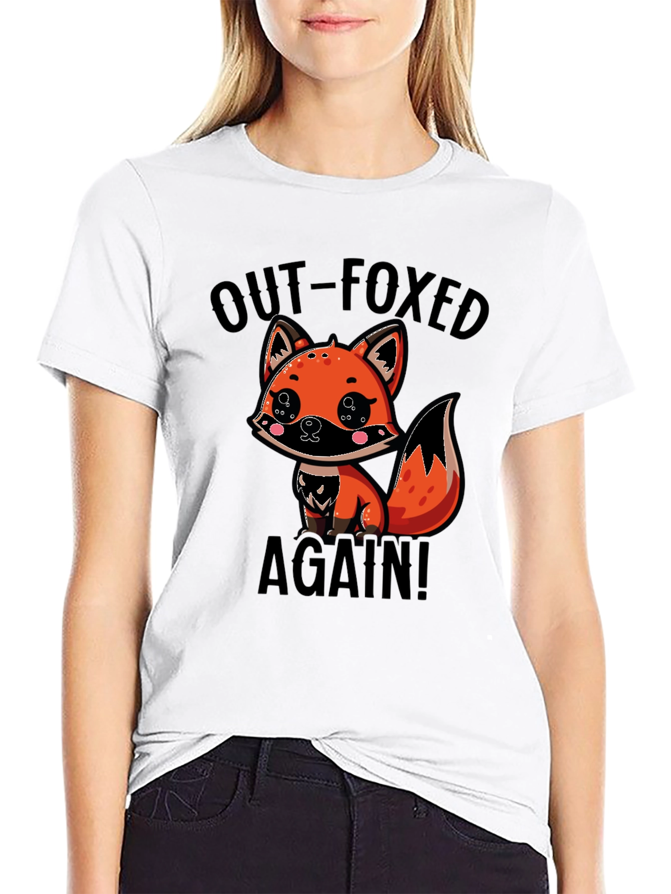 Out-Foxed Again! Graphic T-Shirt