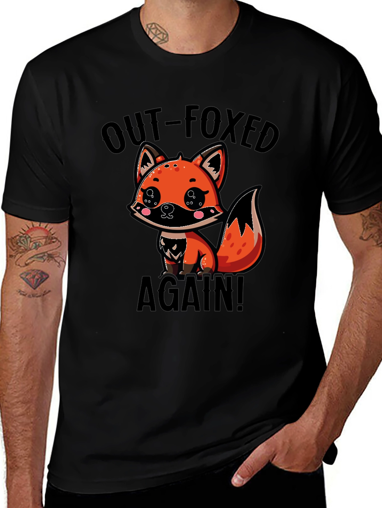 Out-Foxed Again! Graphic T-Shirt