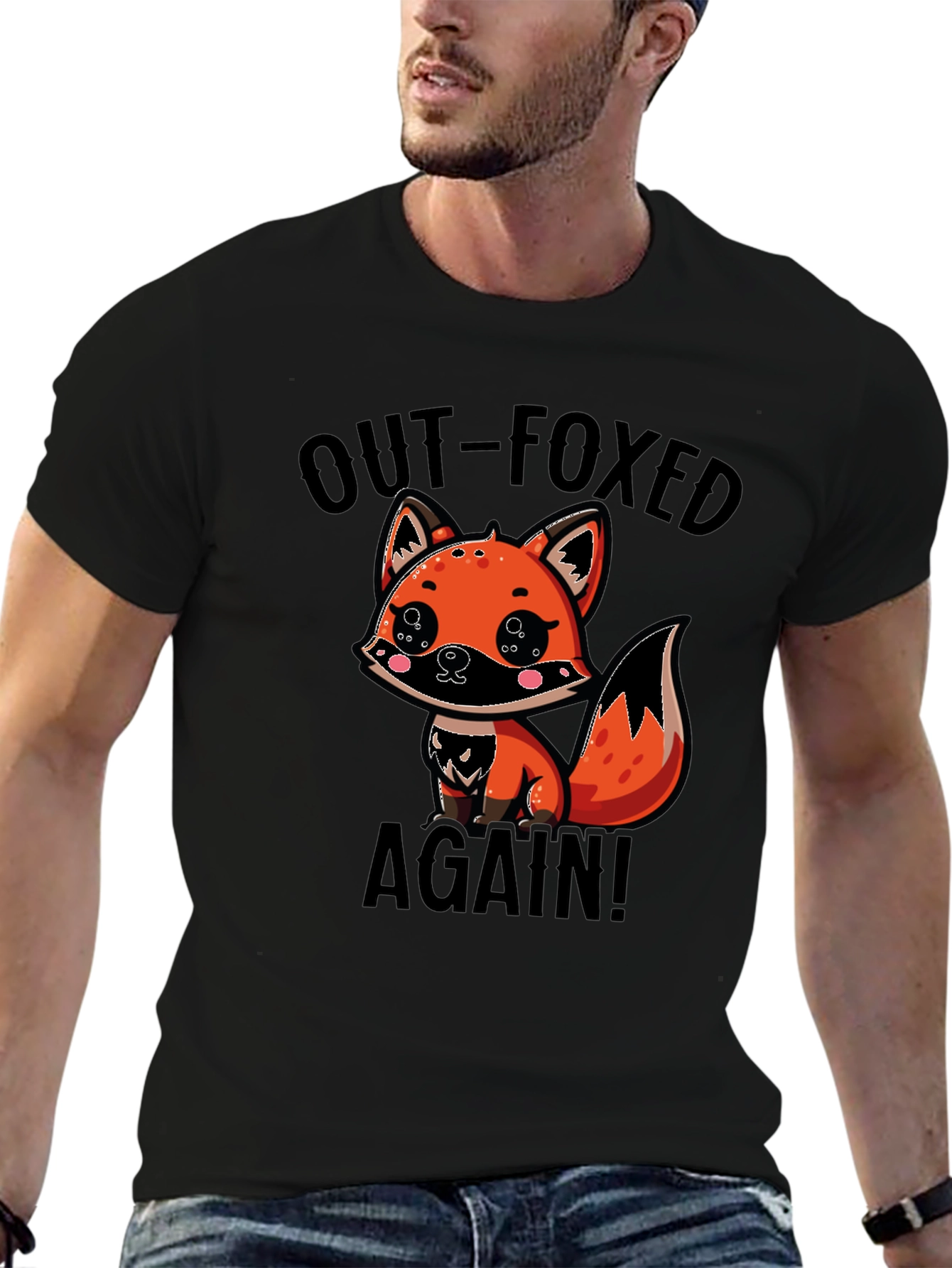 Out-Foxed Again! Graphic T-Shirt