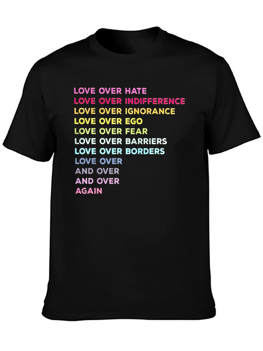 Love Over Everything Rainbow T-Shirt