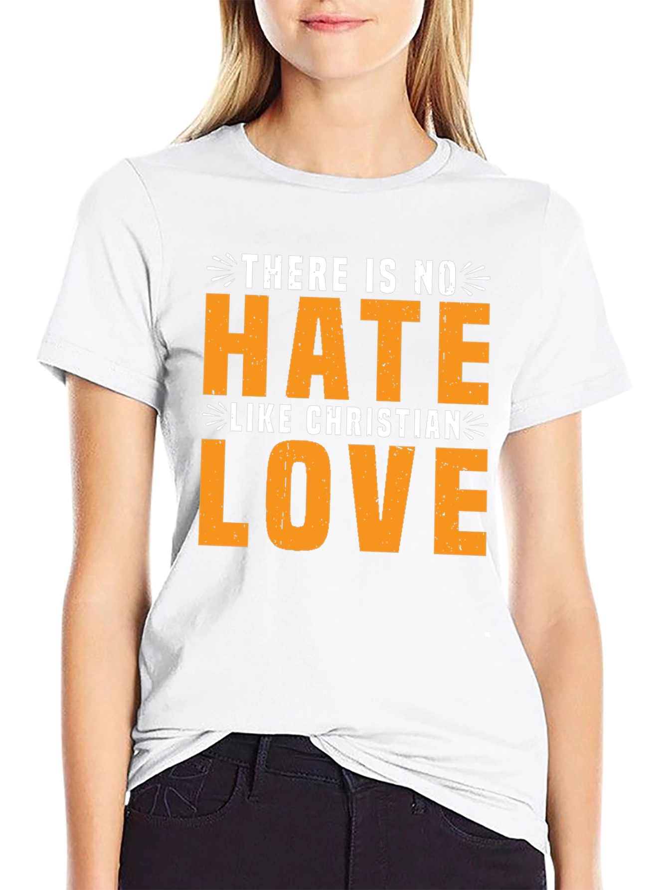 Christian Love Graphic Tee - Unisex Black T-Shirt