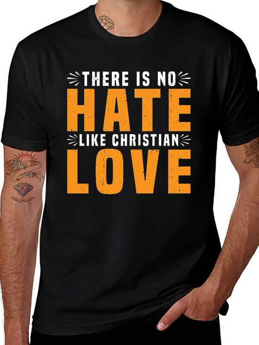 Christian Love Graphic Tee - Unisex Black T-Shirt