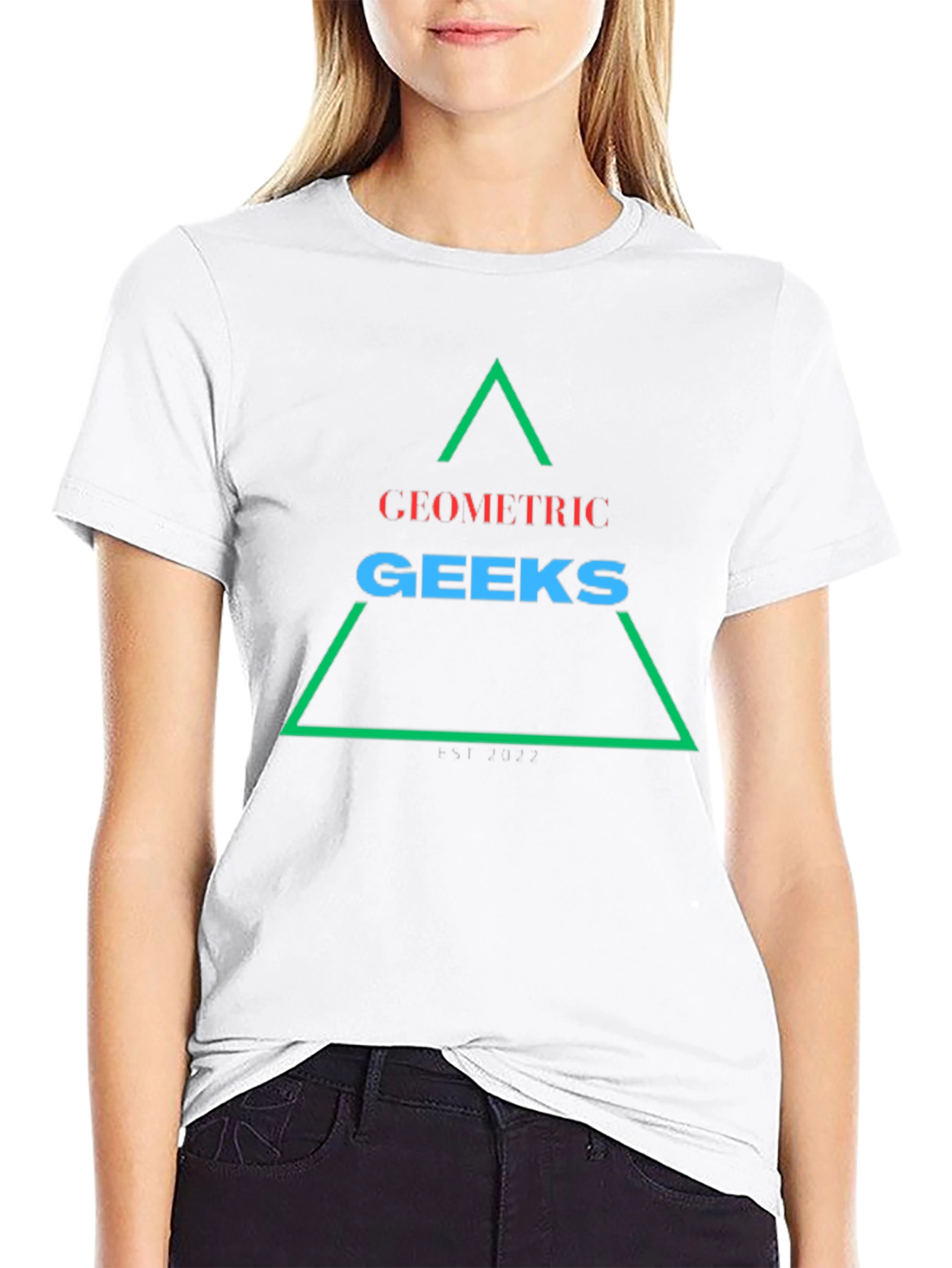Geometric Geeks T-Shirt: Modern Style