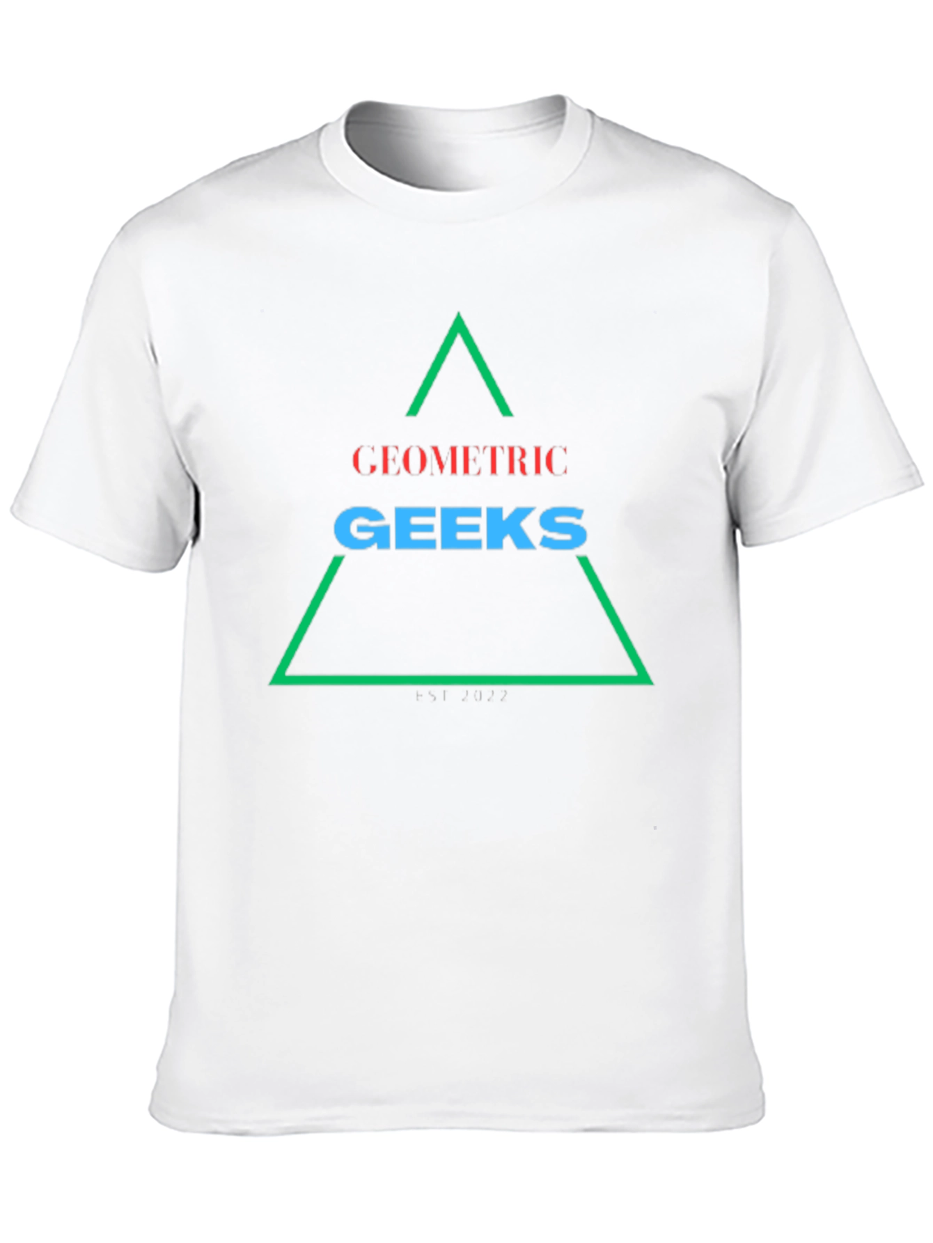 Geometric Geeks T-Shirt: Modern Style