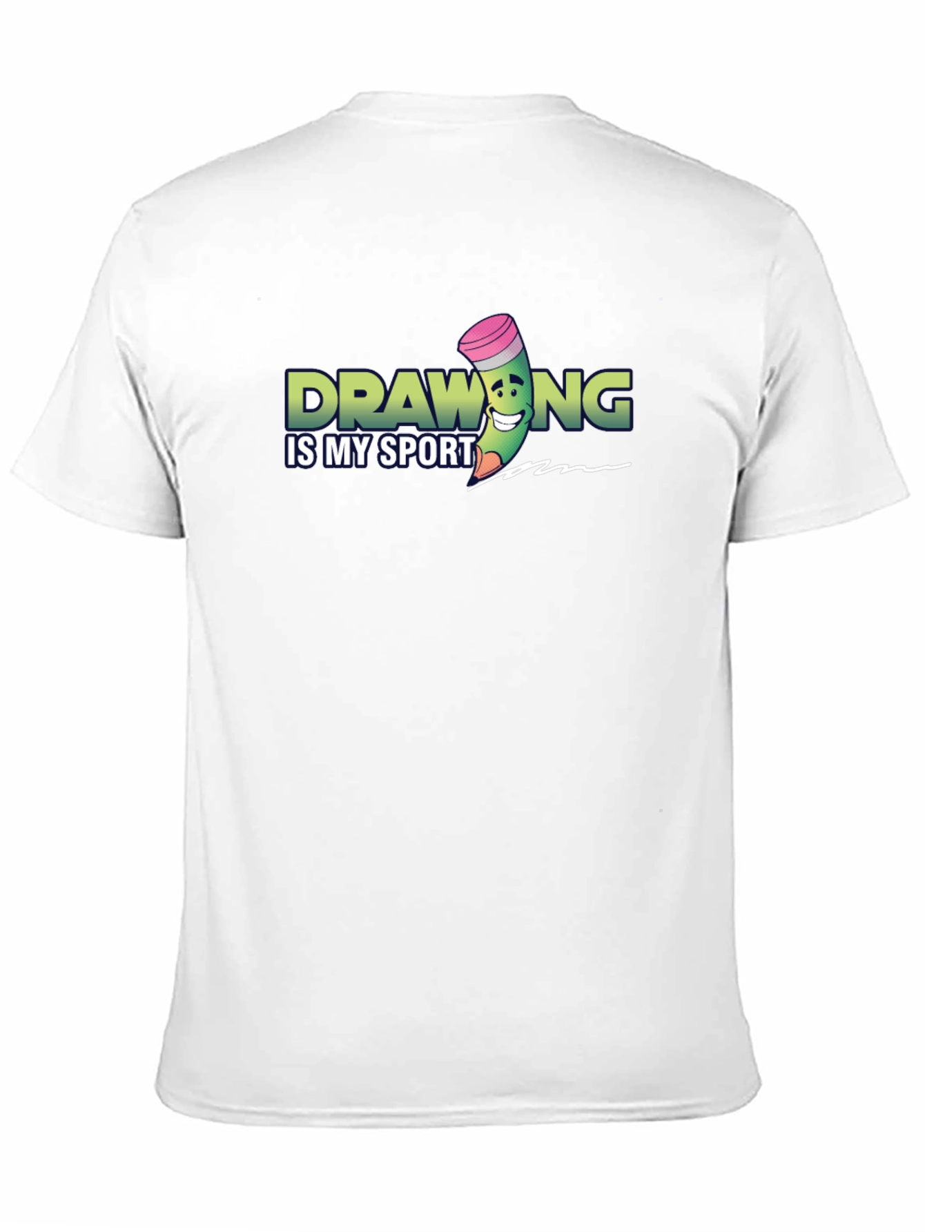 Drawing is My Sport Black T-Shirt