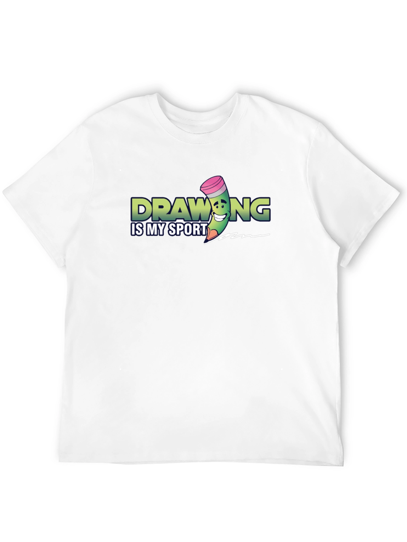 Drawing is My Sport Black T-Shirt