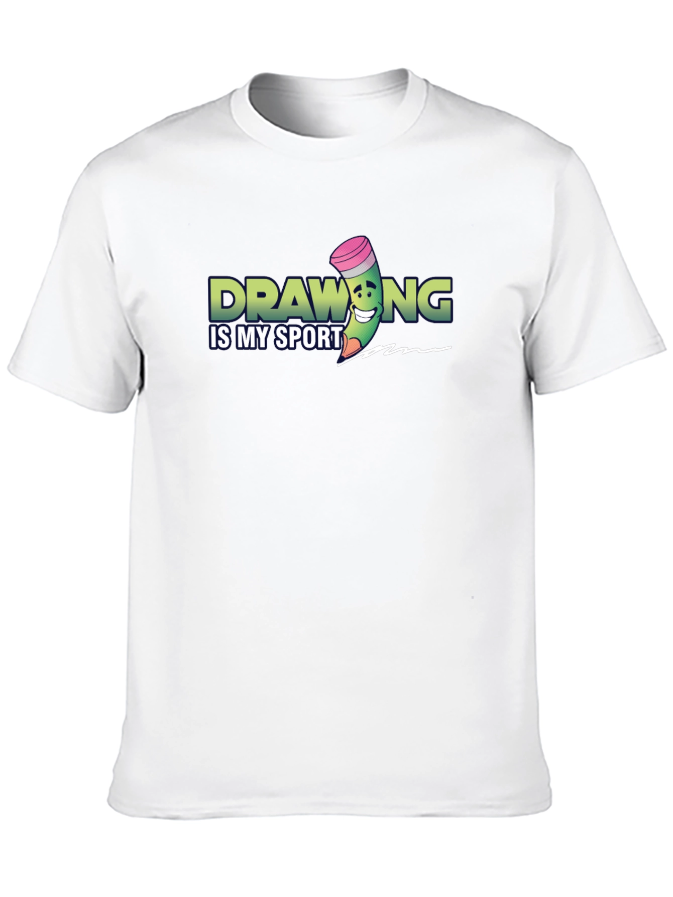 Drawing is My Sport Black T-Shirt