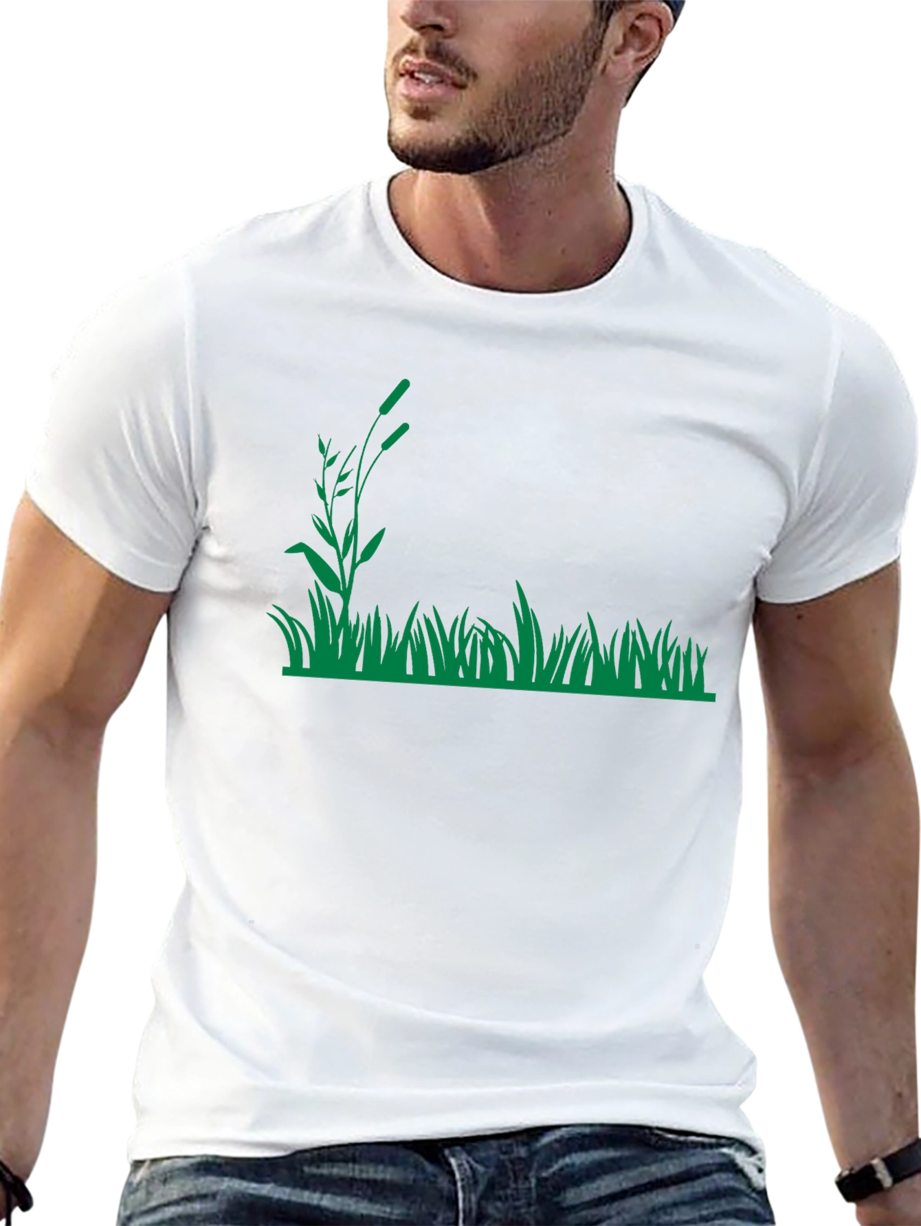 Nature Inspired Black T-Shirt