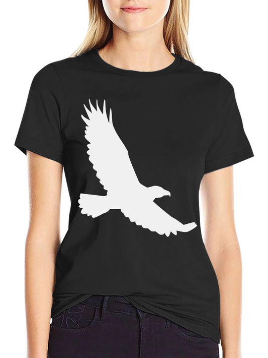 Eagle Graphic Tee - Classic Black Cotton T-Shirt