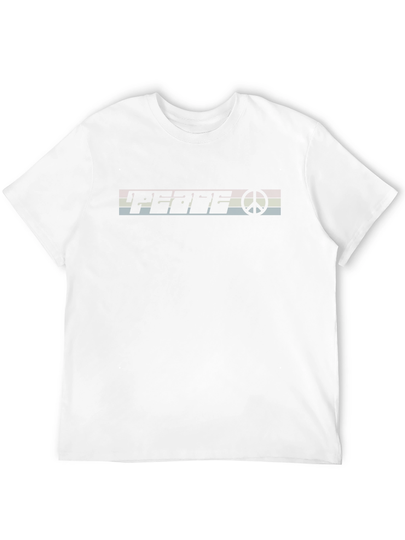 Retro Stripe Graphic Tee - Stylish Comfort