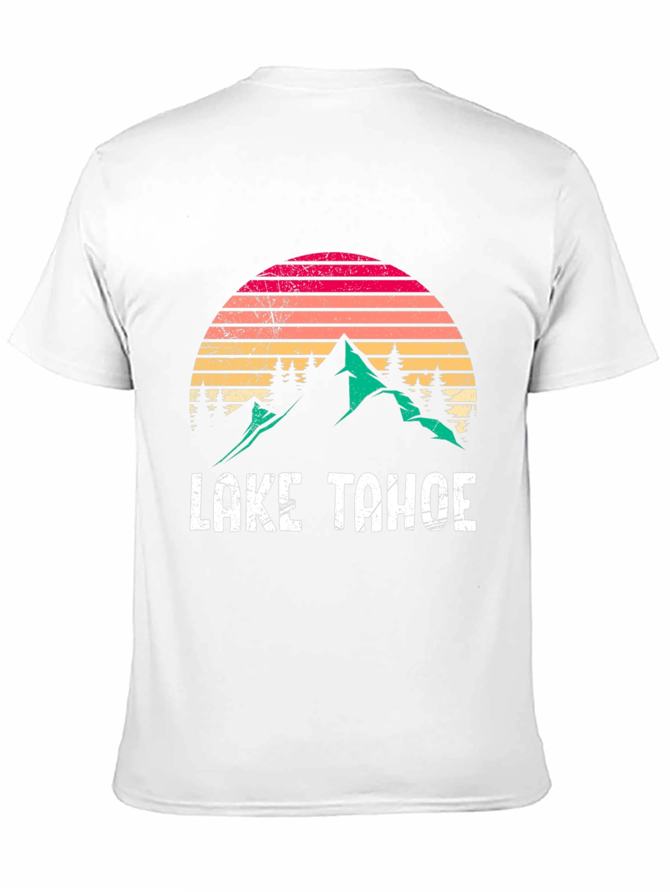 Lake Tahoe Graphic T-Shirt Retro Style