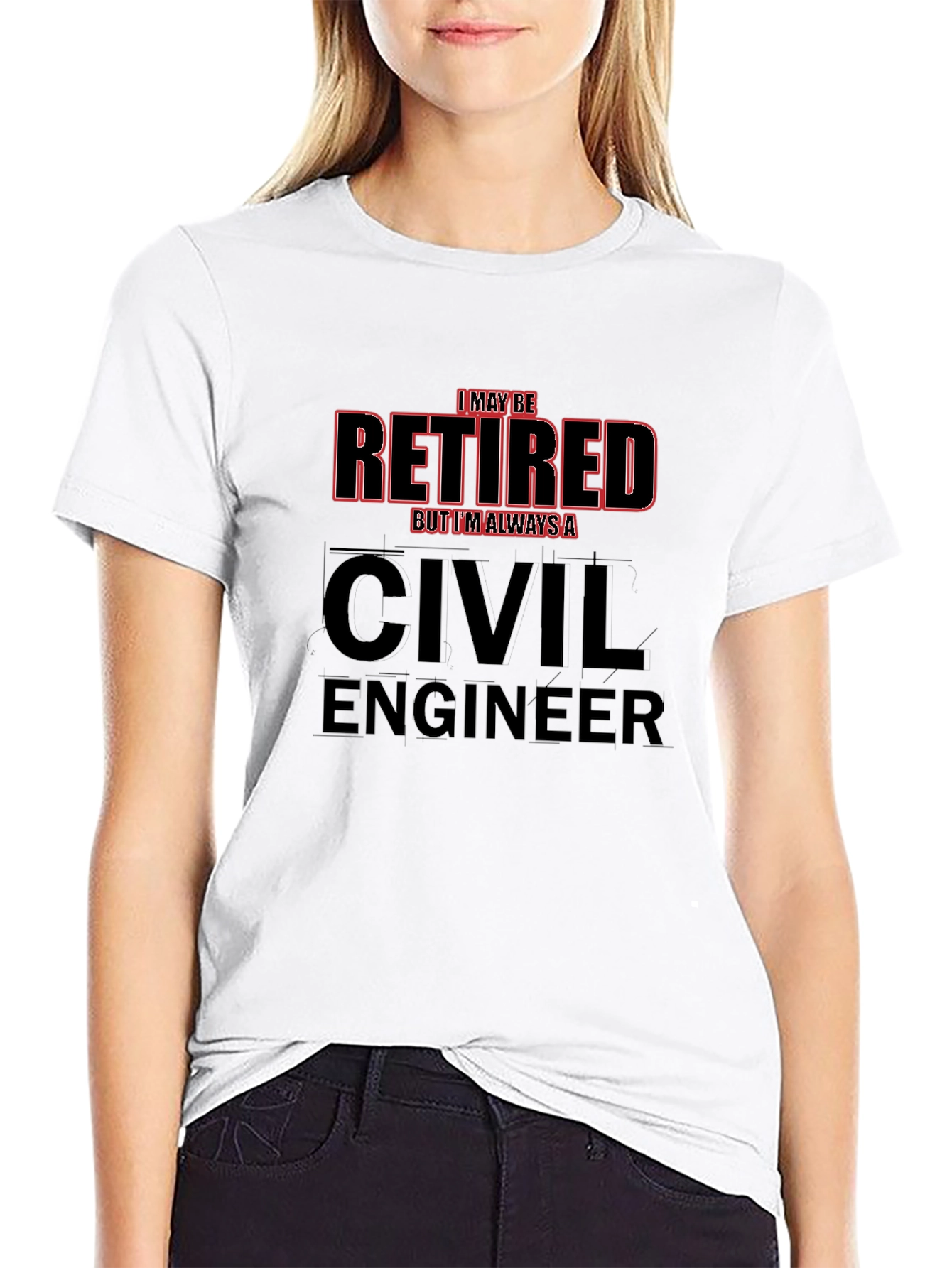 Retired Civil Engineer T-Shirt