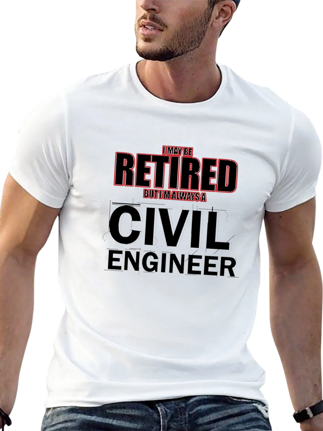 Retired Civil Engineer T-Shirt