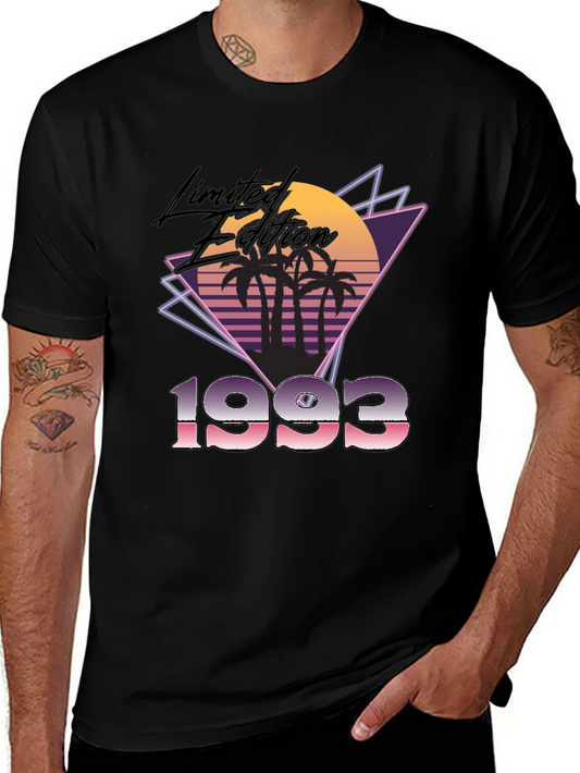 Limited Edition 1993 Retro Style Black T-Shirt