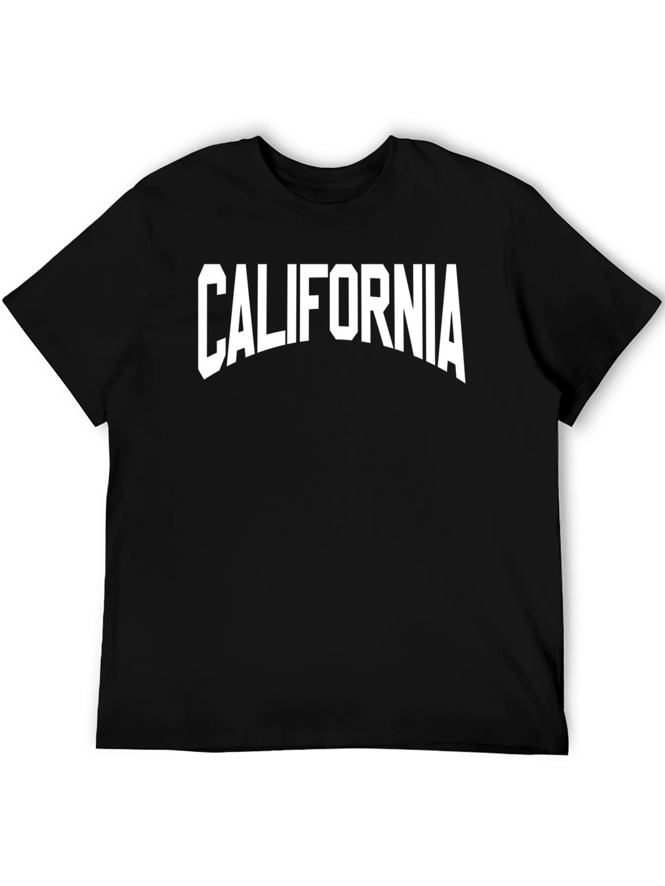 California Graphic T-Shirt - Black
