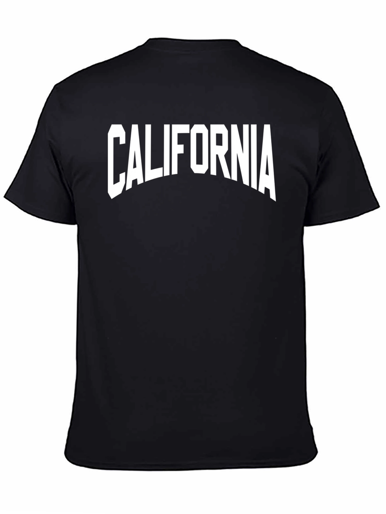 California Graphic T-Shirt - Black