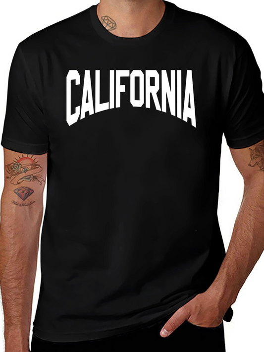 California Graphic T-Shirt - Black