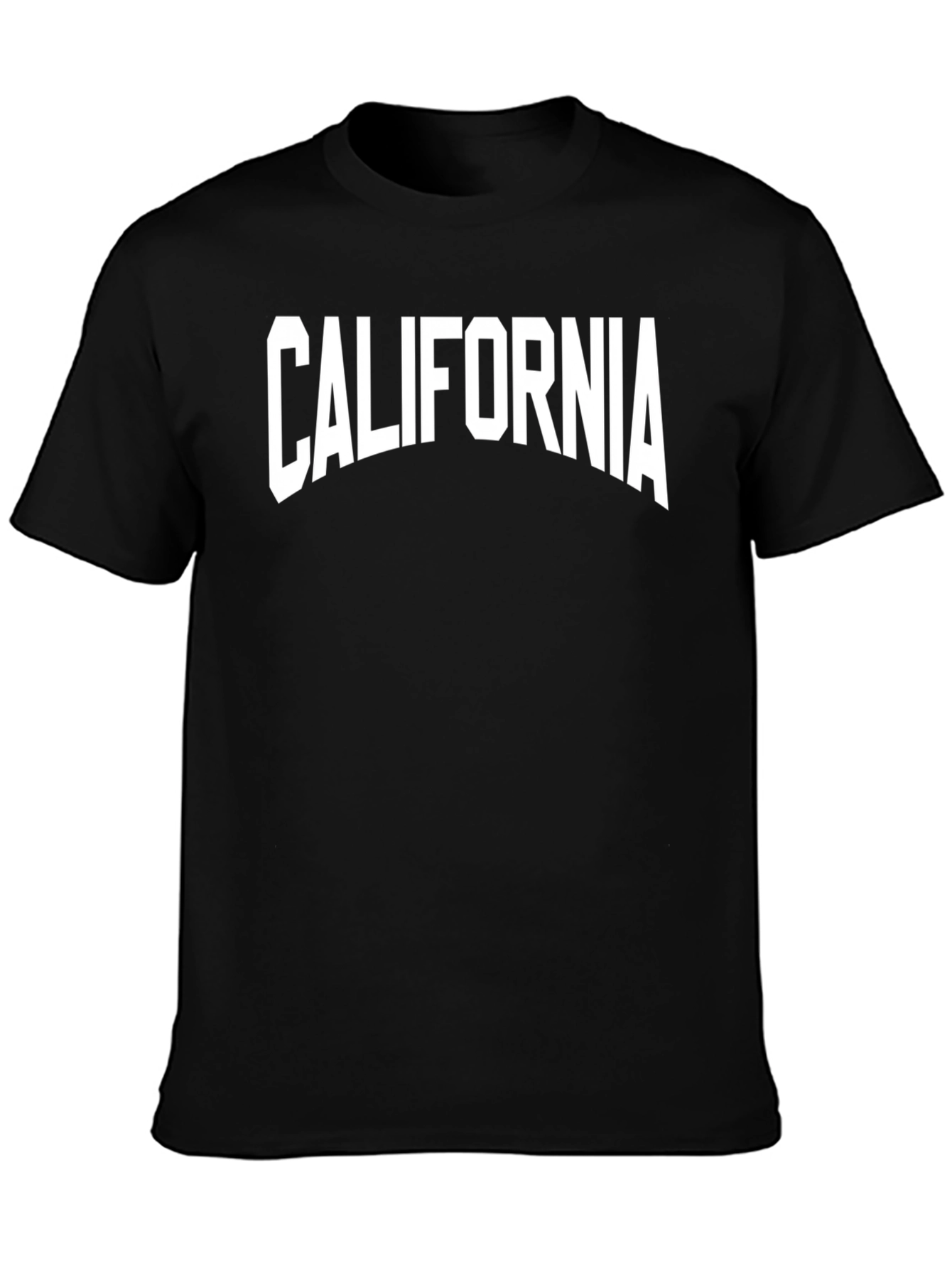 California Graphic T-Shirt - Black