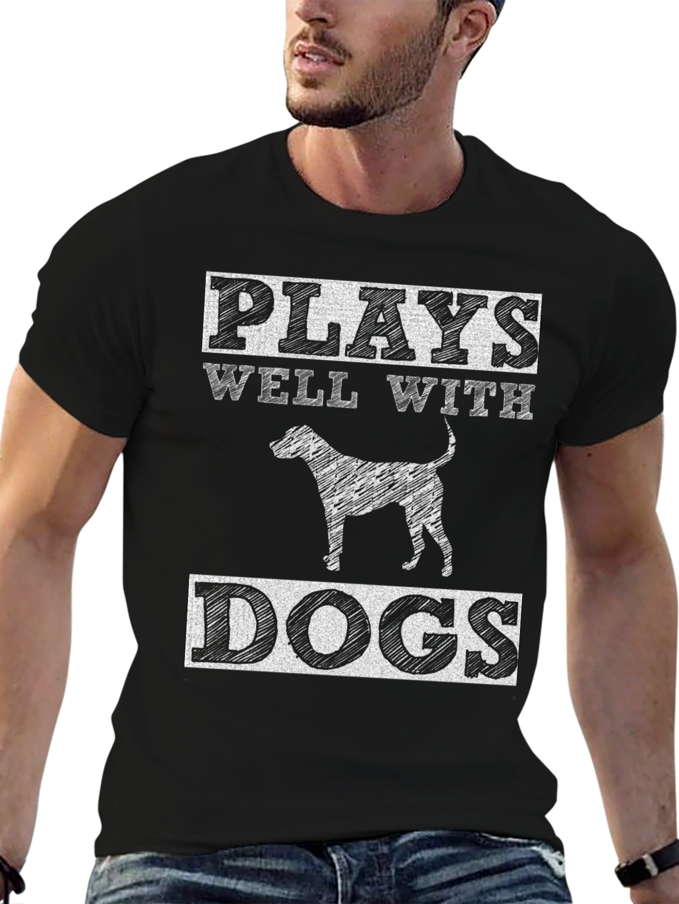 Plays Well With Dogs T-Shirt