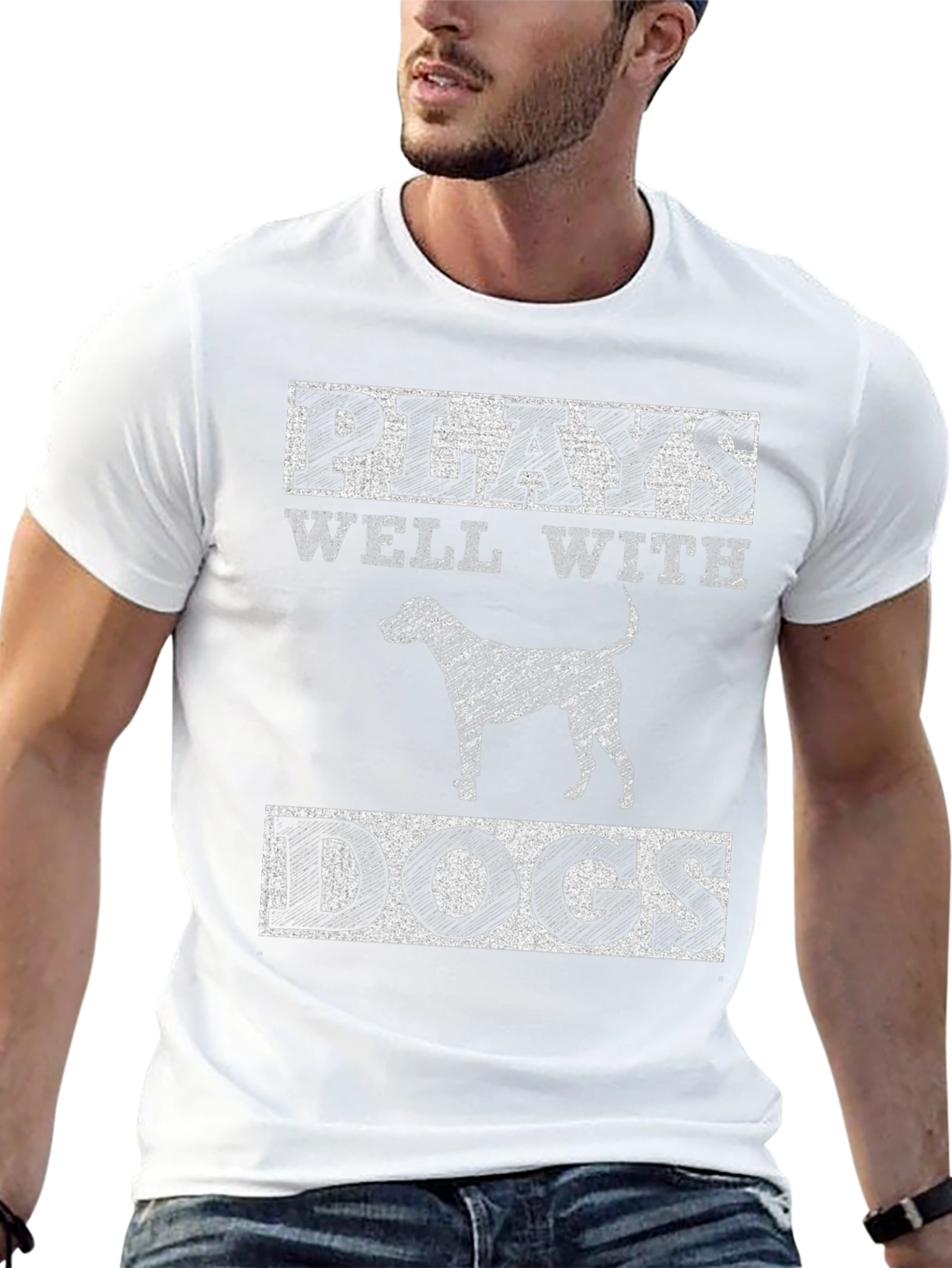 Plays Well With Dogs T-Shirt