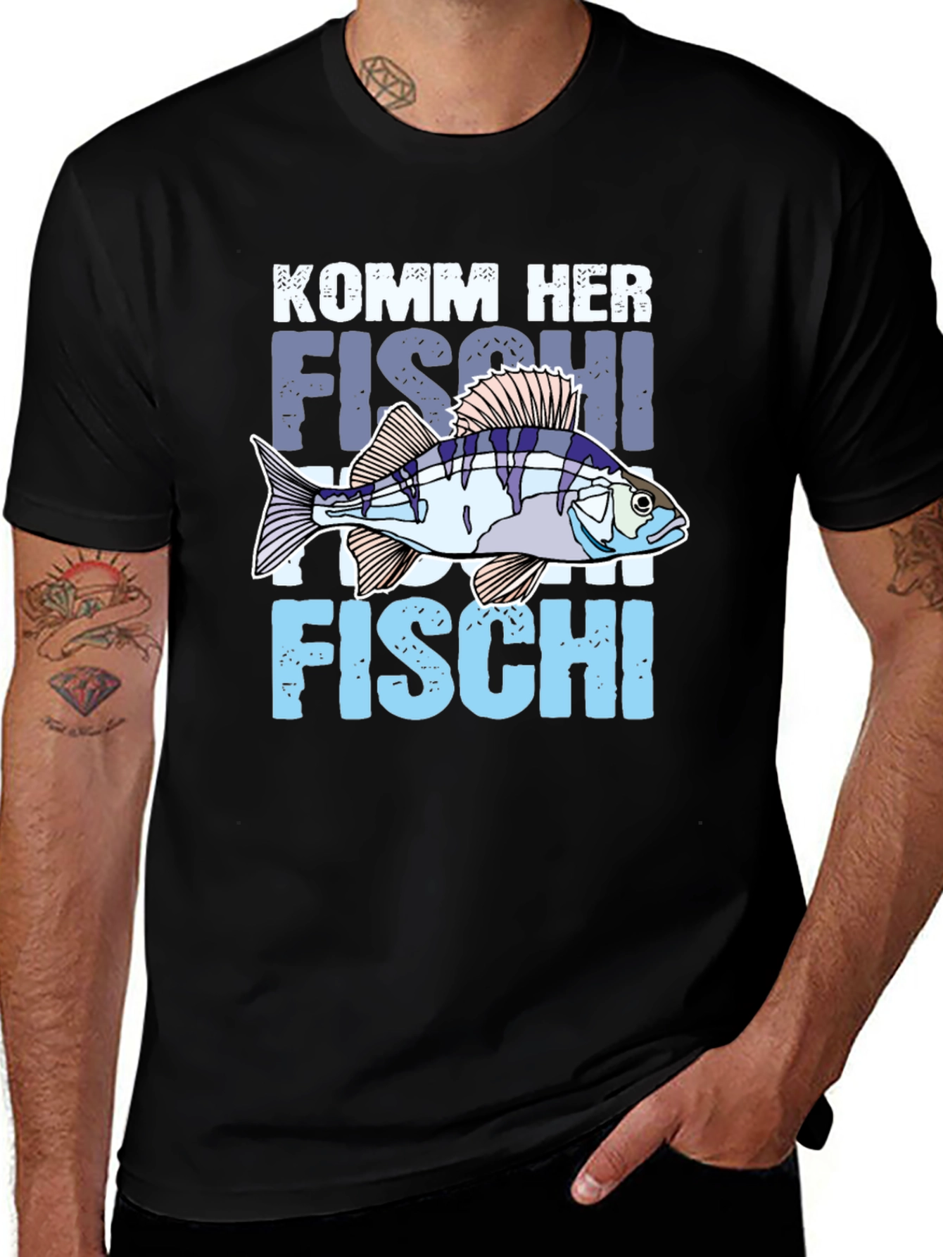 Komm Her Fischi Fish T-Shirt
