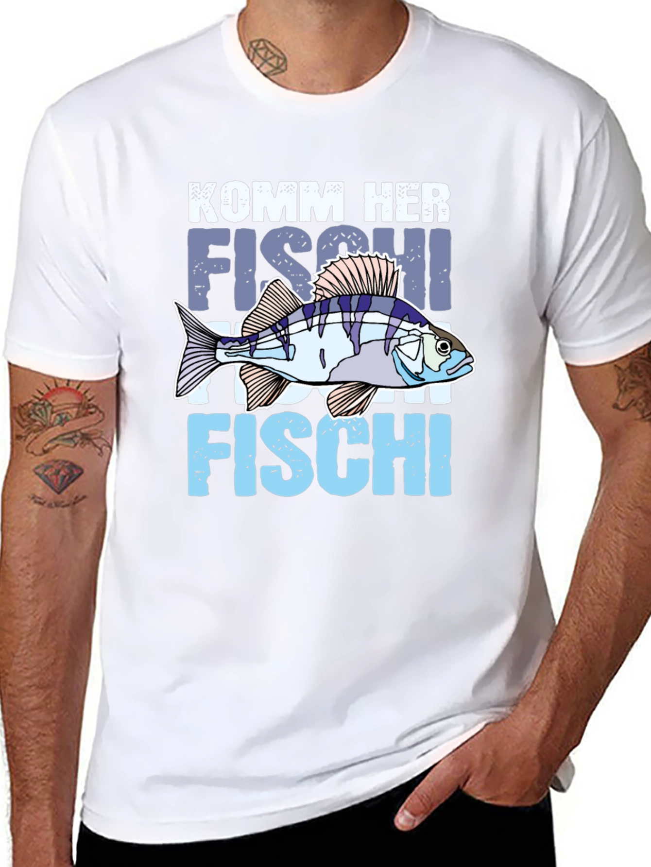 Komm Her Fischi Fish T-Shirt