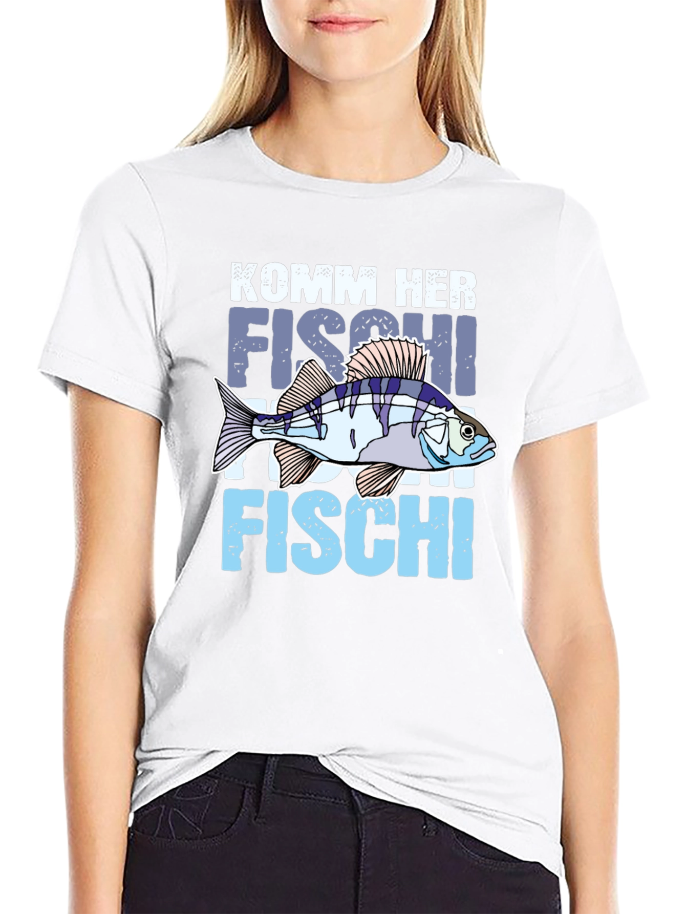 Komm Her Fischi Fish T-Shirt