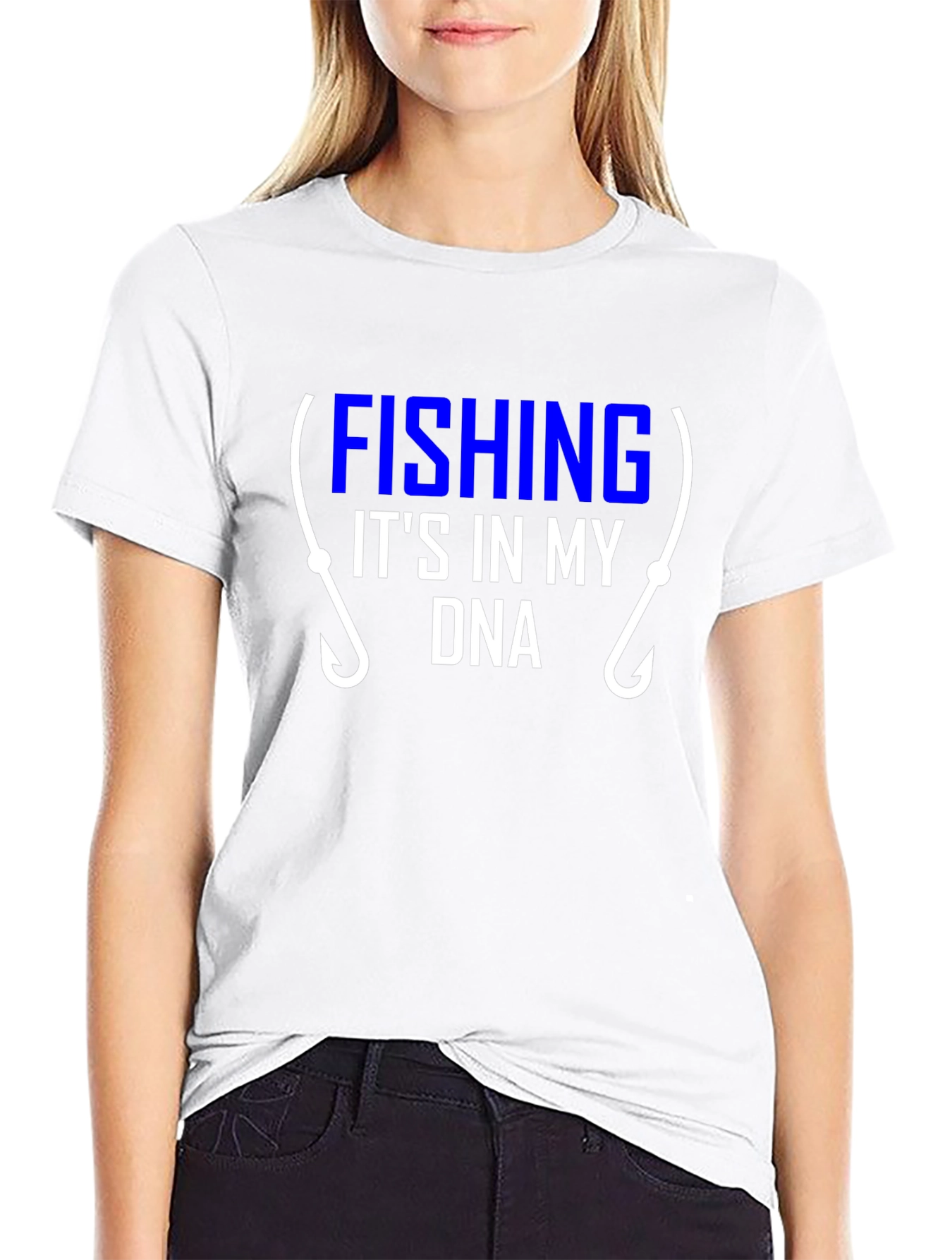 Fishing DNA Graphic T-Shirt | Fisherman Tee