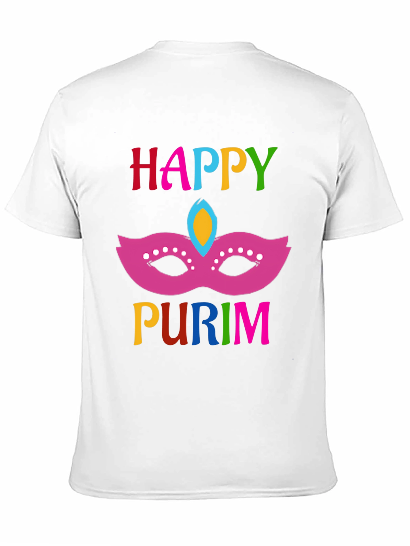 Happy Purim Mask T-Shirt