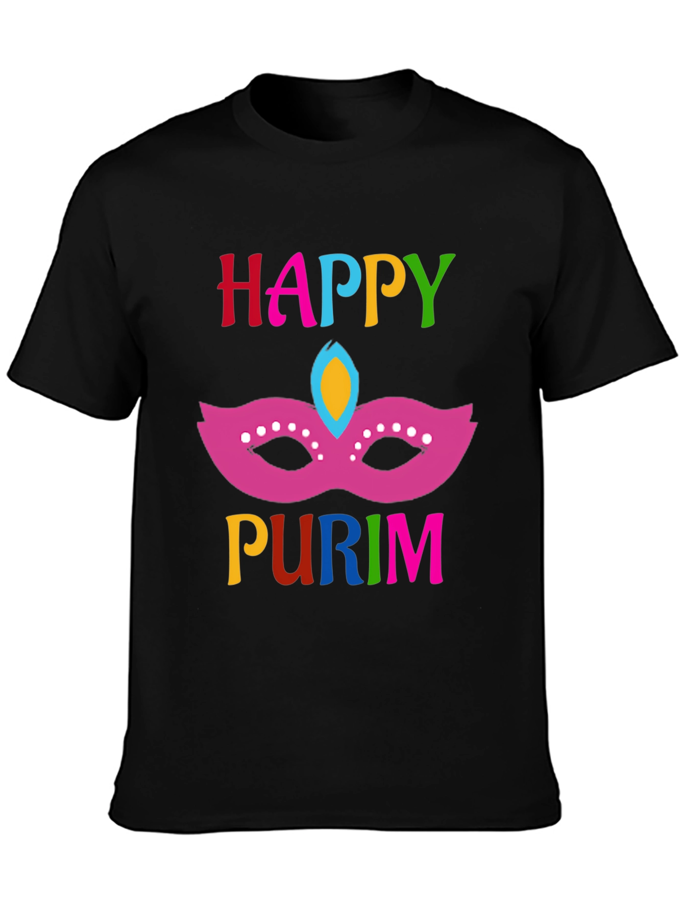 Happy Purim Mask T-Shirt