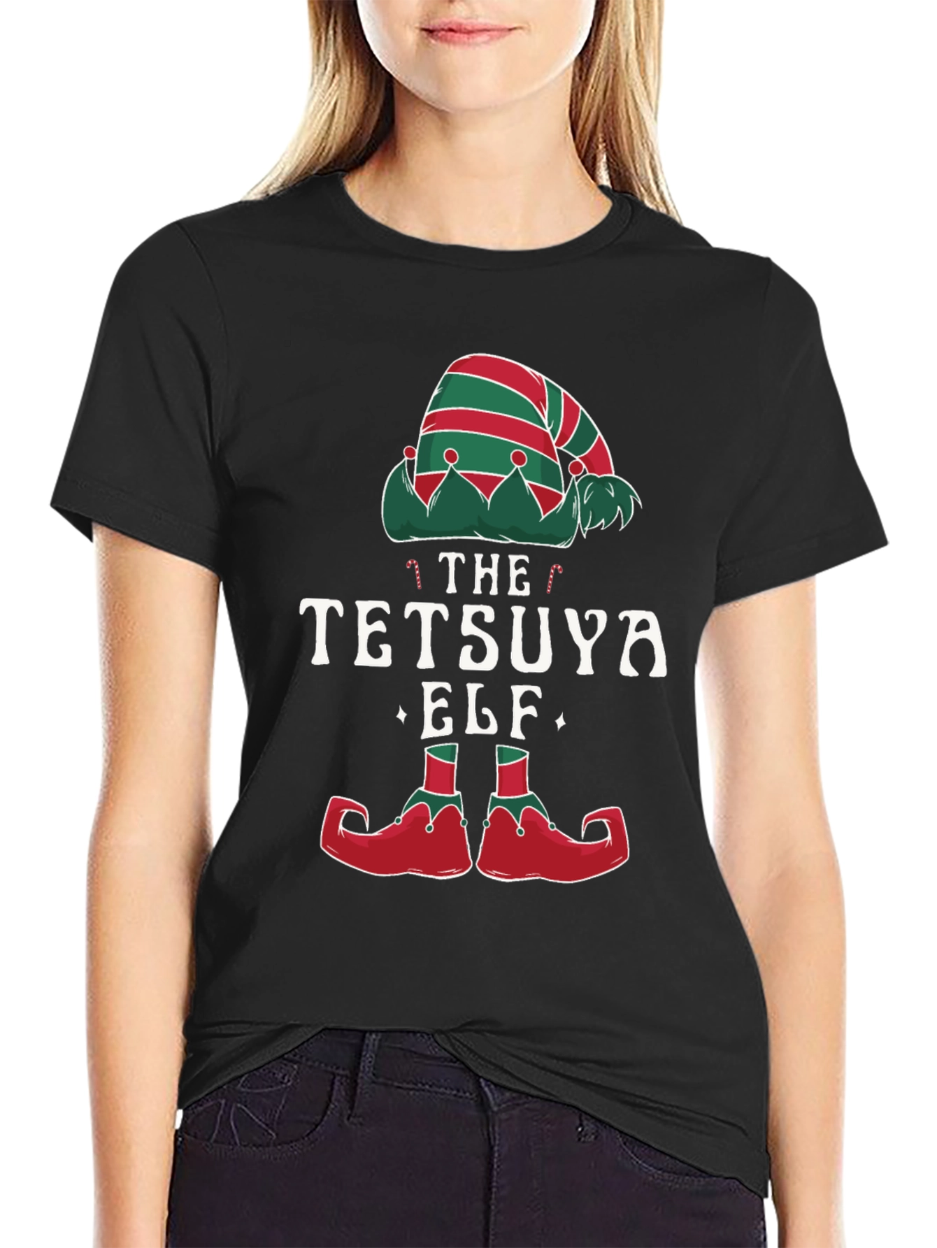 The Tetsuya Elf Funny Christmas T-Shirt