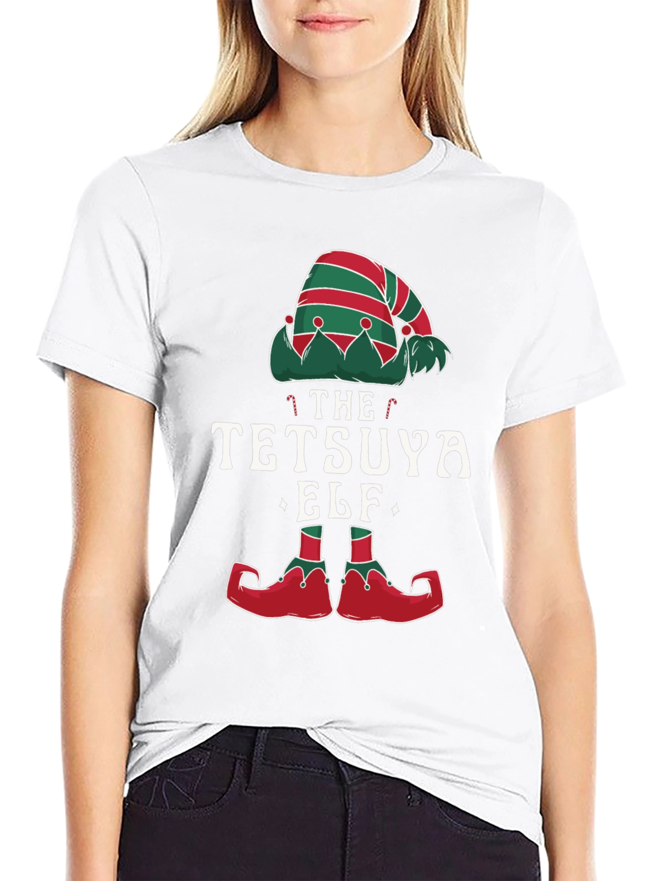 The Tetsuya Elf Funny Christmas T-Shirt