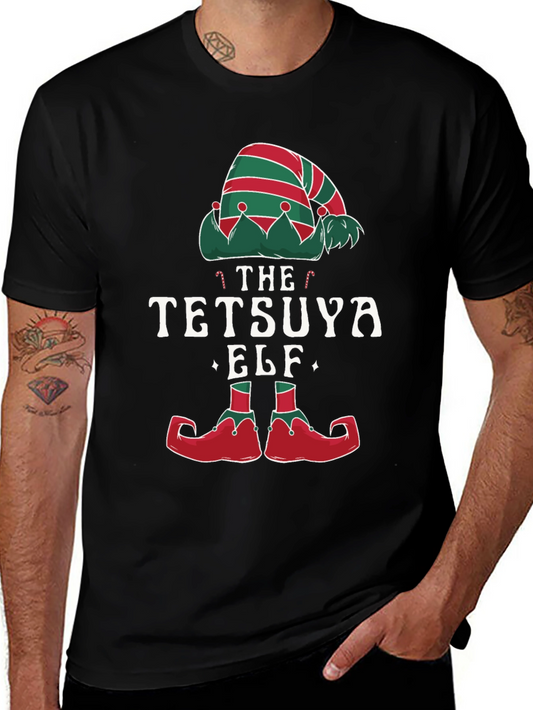 The Tetsuya Elf Funny Christmas T-Shirt