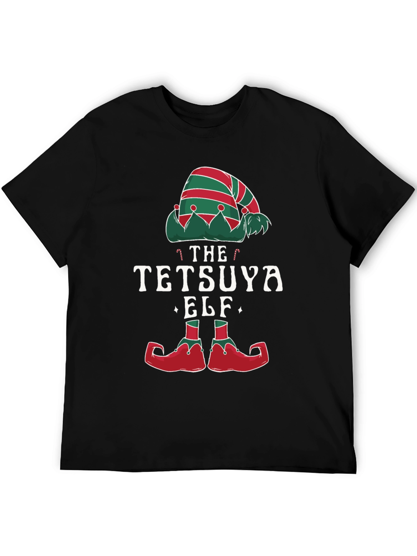 The Tetsuya Elf Funny Christmas T-Shirt