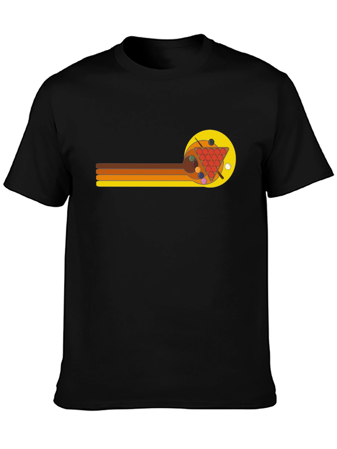 Retro Billiards T-Shirt - Pool Hall Style
