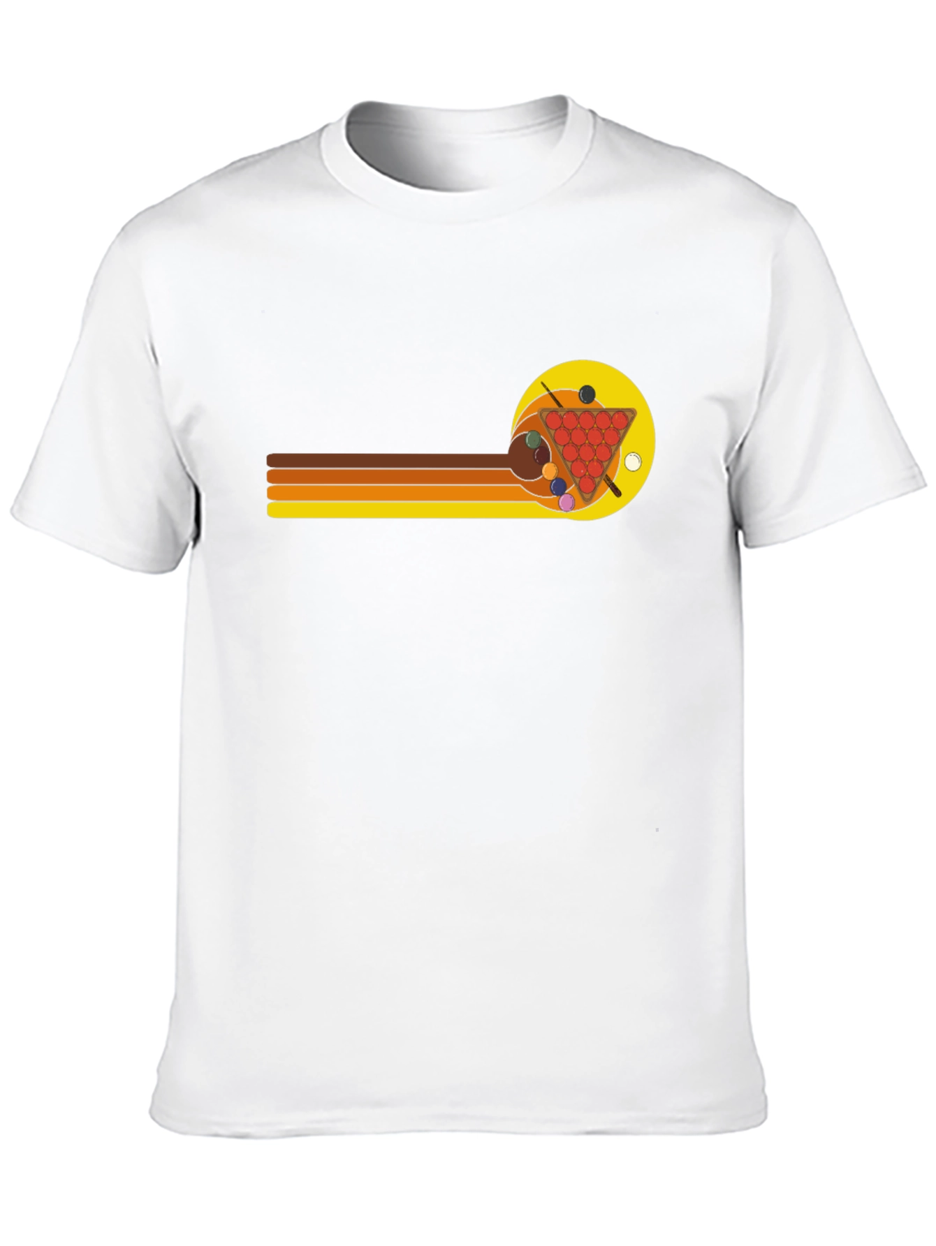 Retro Billiards T-Shirt - Pool Hall Style