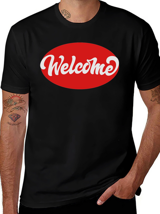 Welcome Graphic Tee - Classic Style