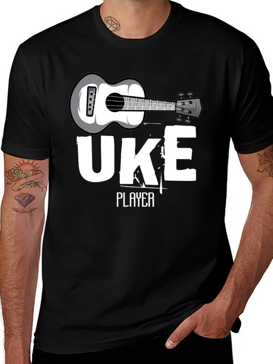 Uke Player Graphic Tee - Ukulele Lover