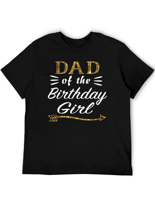 Dad of the Birthday Girl Graphic Tee