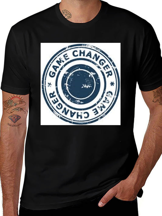 Game Changer Graphic Tee - Black Crew Neck
